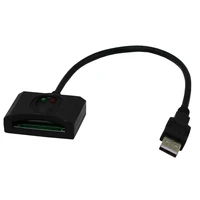 1pc usb2 0 express card fast led high speed data transfer pc converter dc power extension 34 54mm computer adapter cable laptop