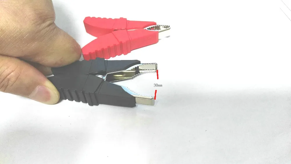 20 шт. медный изоляционный зажим типа крокодил для автомобильного аккумулятора