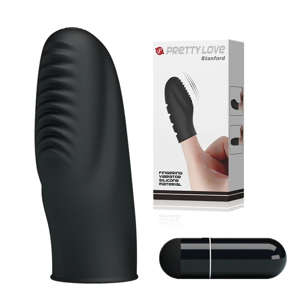 Finger G-spot Vibrator Silicone Clit Stimulator Clitoral Stimulation Nipple Massager Female Masturbation Sex Toys For Women