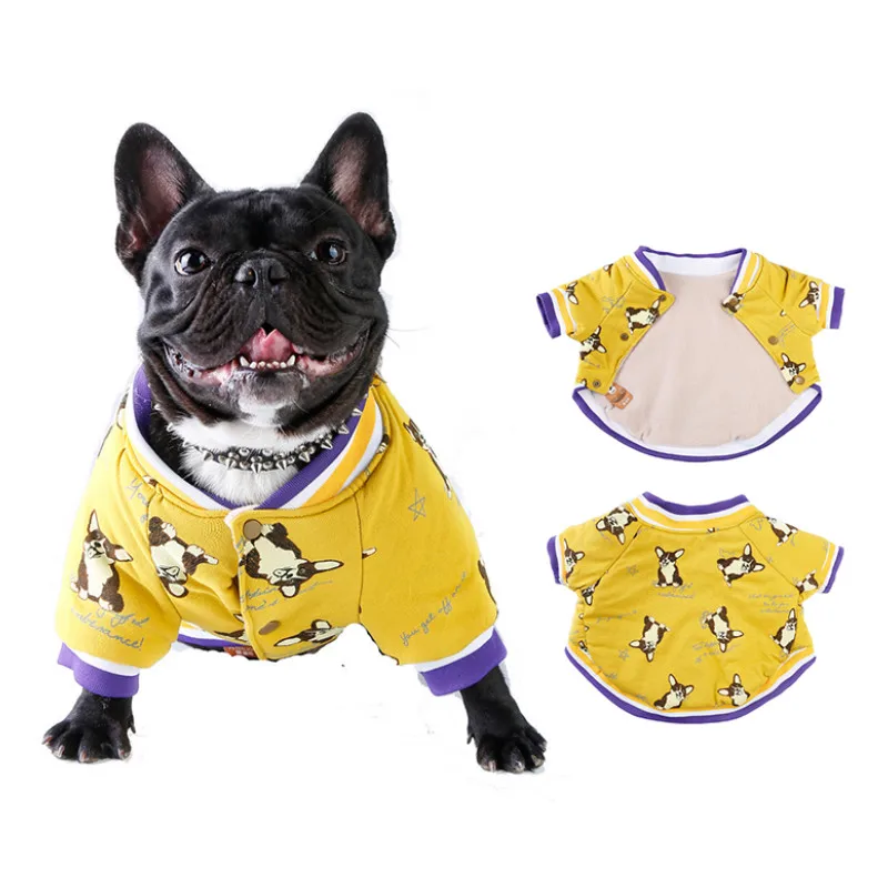 Товары для домашних животных Одежда собак утолщенное хлопковое пальто из флиса