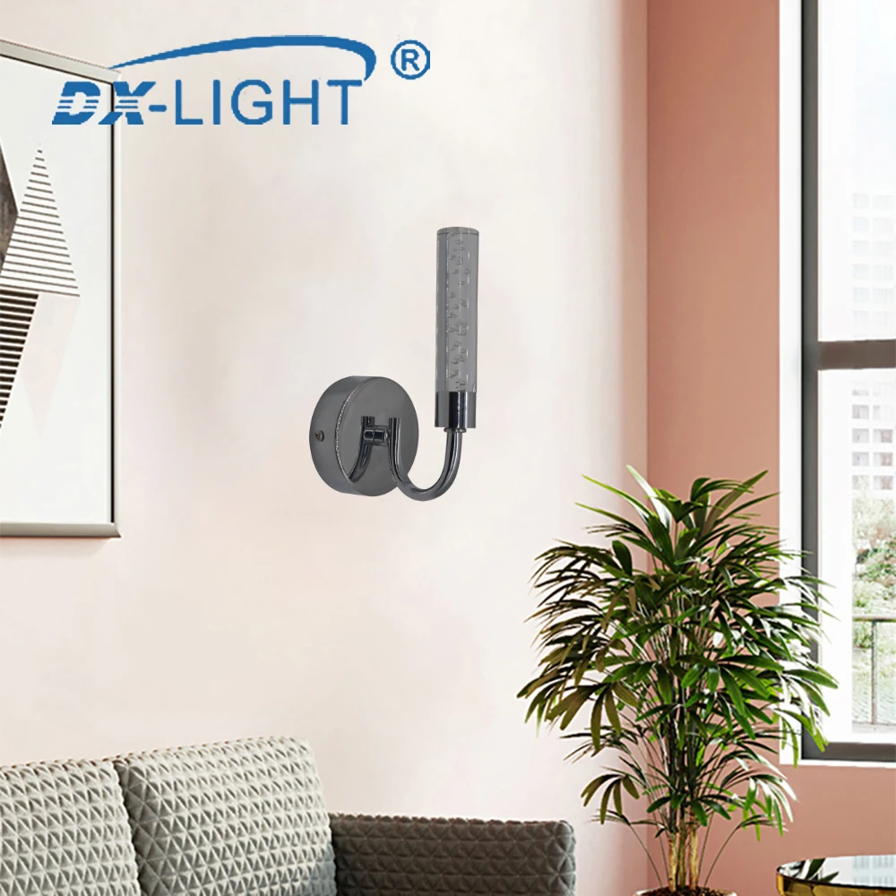 Акриловый креативный современный светодиодный настенный светильник лампа для