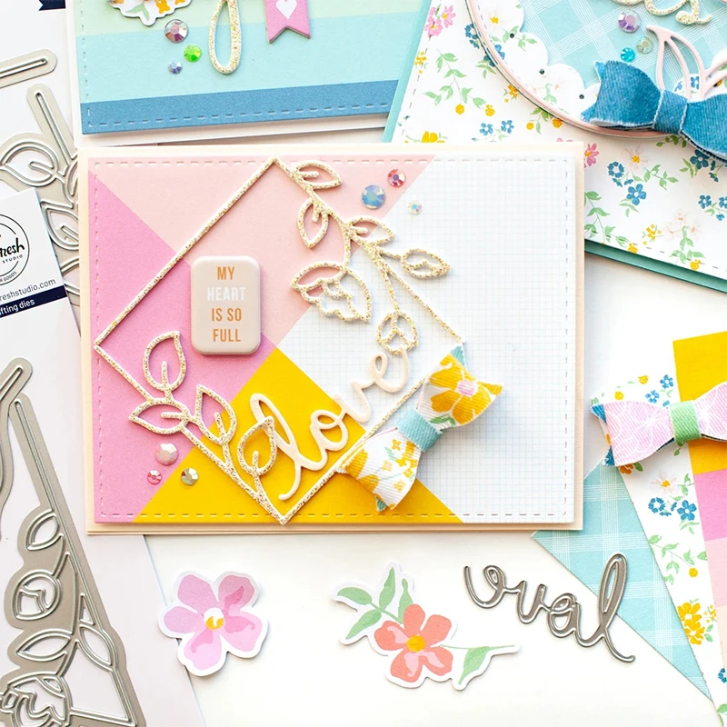 Новинка 2020 3D металлические Вырубные штампы и Скрапбукинг для изготовления