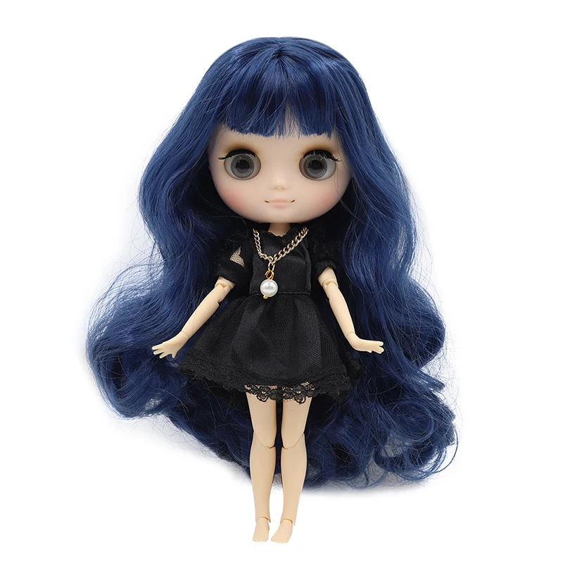 

Middle ICY Middle Blyth 1/8 Doll Matte Smooth Face 20 Joints Bod Short Long Hair Curly Straight Hair 20cm Nude Middie Doll