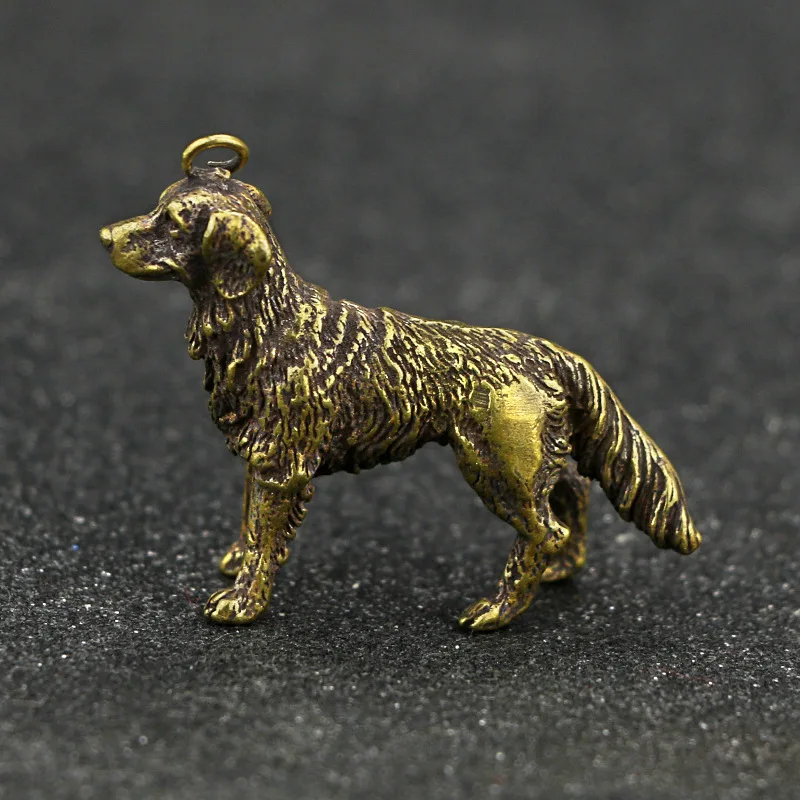 Антиквариат старые бронзы разные коллекции античная Старая латунь твердый волк