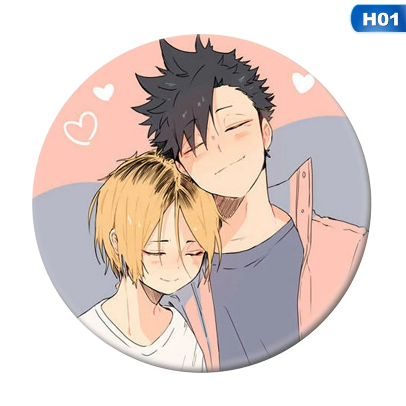 Значок аниме два юаня для волейбола и дня ветра 58 мм значок костюма - купить по