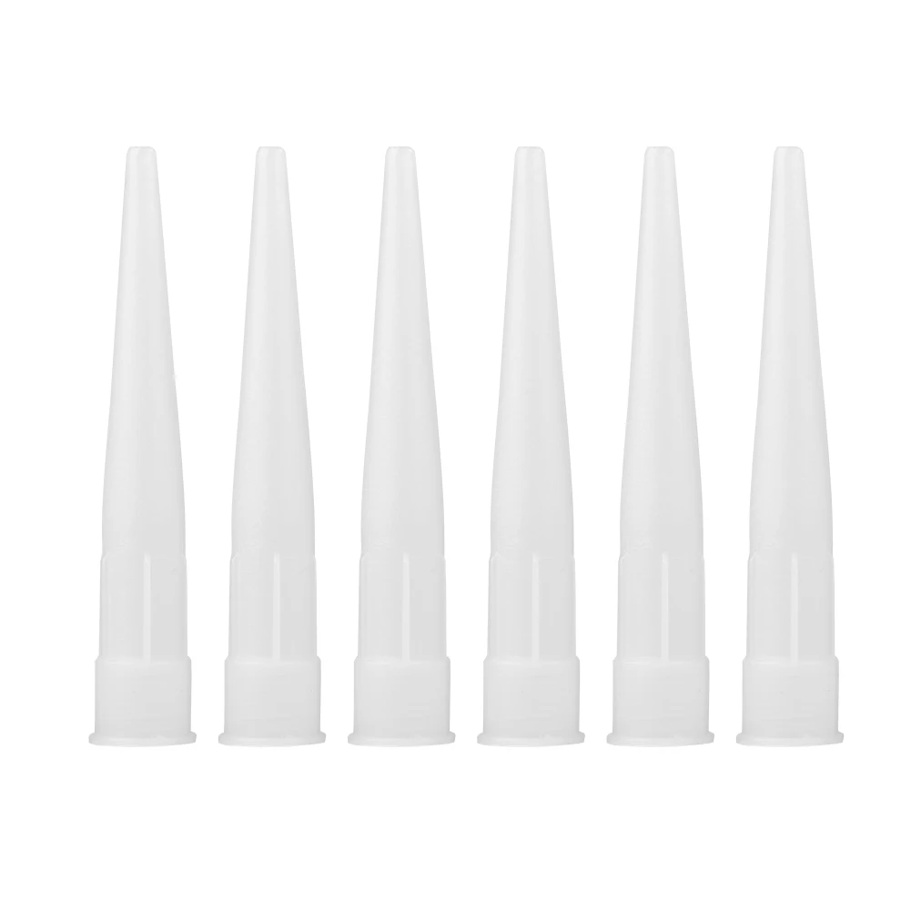 

20/30pc Plastic Caulking Nozzle Applicator Glass Glue Tip Sealant Finisher Grout Tools for Ceramic Tiles Wall Repair Parts