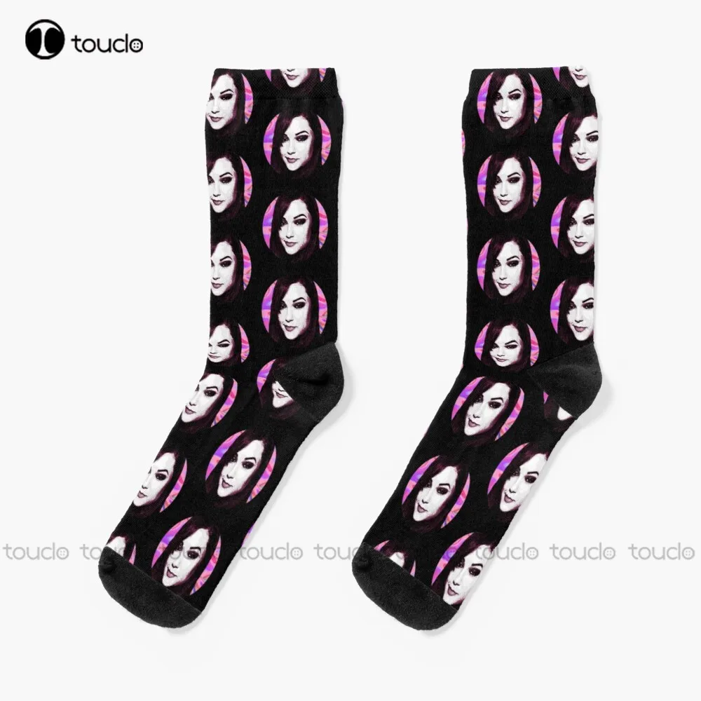 

Sasha Grey Socks High Socks Personalized Custom Unisex Adult Teen Youth Socks Halloween Christmas Fashion New Gift Fashion New
