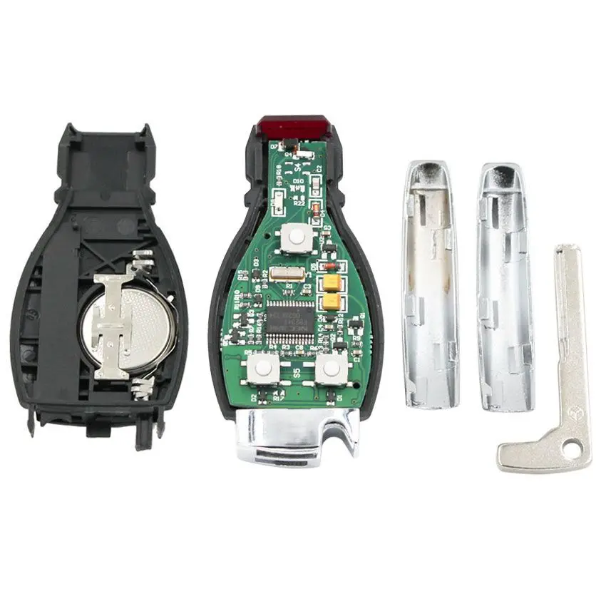 

Смарт-ключ KYDZ, 3 кнопки, дистанционный ключ NEC и BGA с частотой 315 МГц, 434 МГц для Mercedes Benz, автомобильный пульт дистанционного управления, Год 2000-