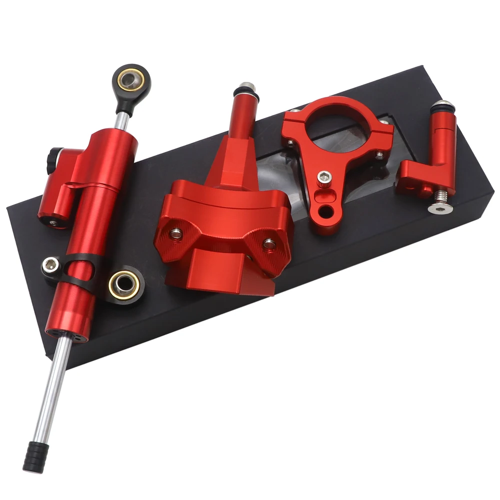 Мотоциклетные аксессуары CNC алюминиевый сплав демпфер руля стабилизатор
