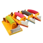 Лист наждачной бумаги держатель абразивный инструмент мягкая ручка Пластик ручной шлифовальный станок для древесины гипсокартон, шлифовка, разные цвета