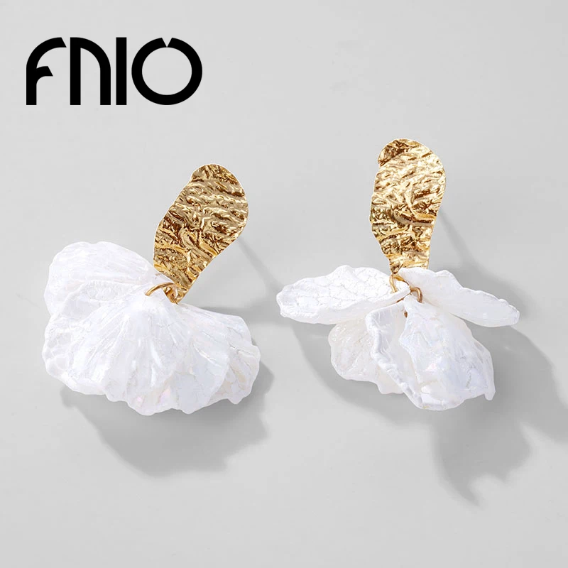 Женские Висячие серьги FNIO в Корейском стиле многослойные украшения с кисточками