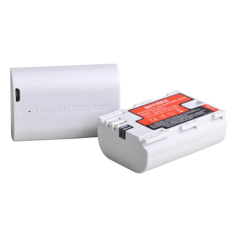 Аккумулятор Batmax LP-E6Pro LPE6N с USB-портом для зарядки Canon EOS 5D Mark II III 5DS R 60D 70D 80D 7D mark новый