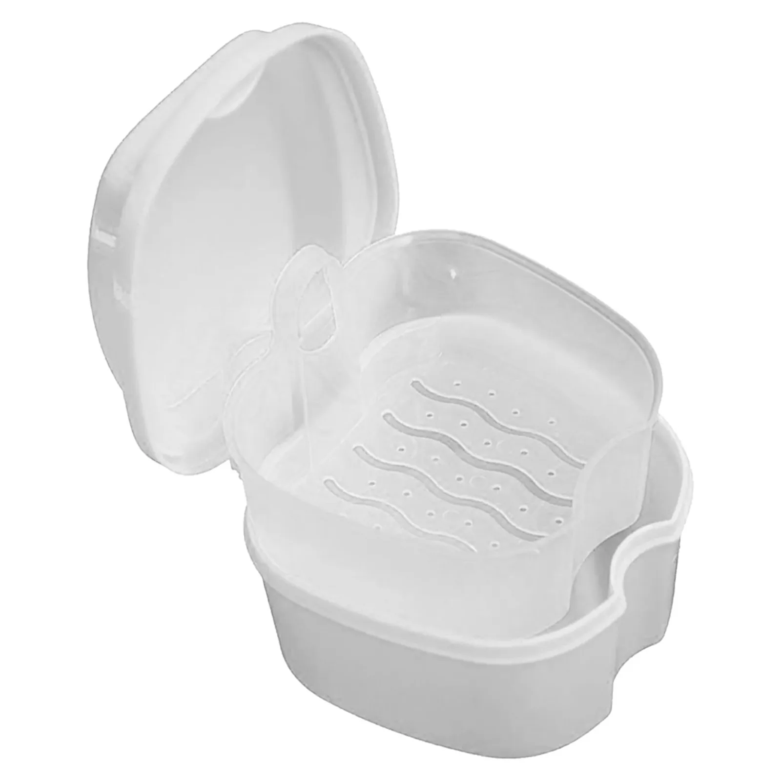 

Denture Bath Box Case False Teeth Storage Box with Hanging Net Container Cleaning Teeth Cases Teeth Care Artificial Tooth Boxes