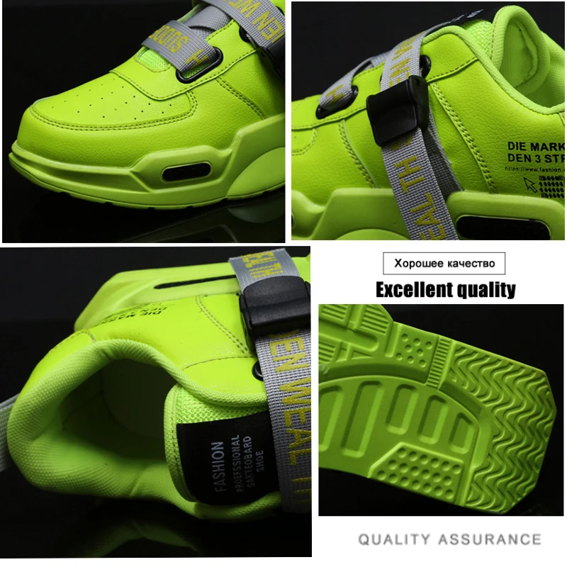 Очень крутые мужские кроссовки модные с ремешком и пряжкой для мальчиков дышащие