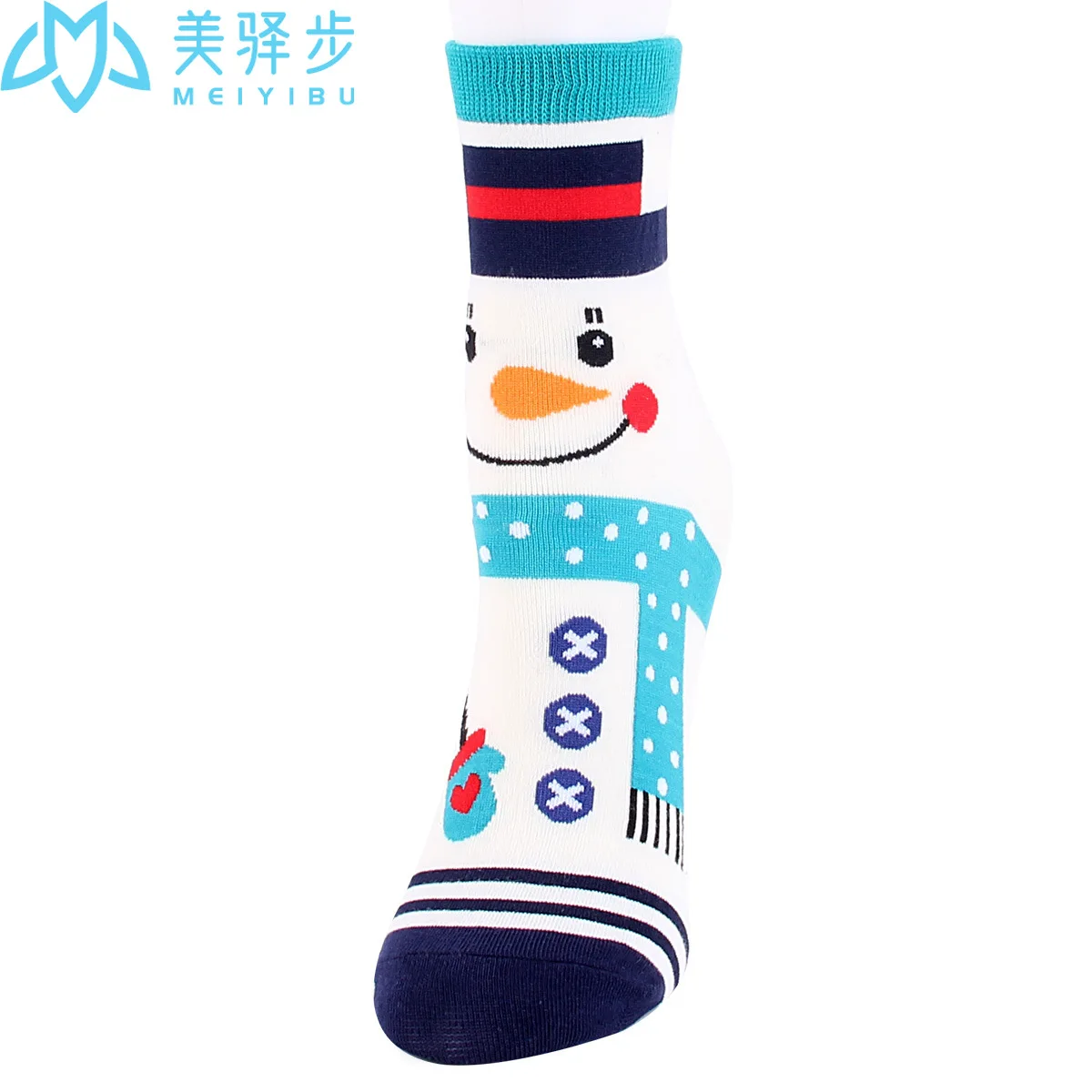 12 Pairs Per Set Autumn/Winter New Korean Jacquard Cartoon Christmas Sock Cute Elk Socks Gift