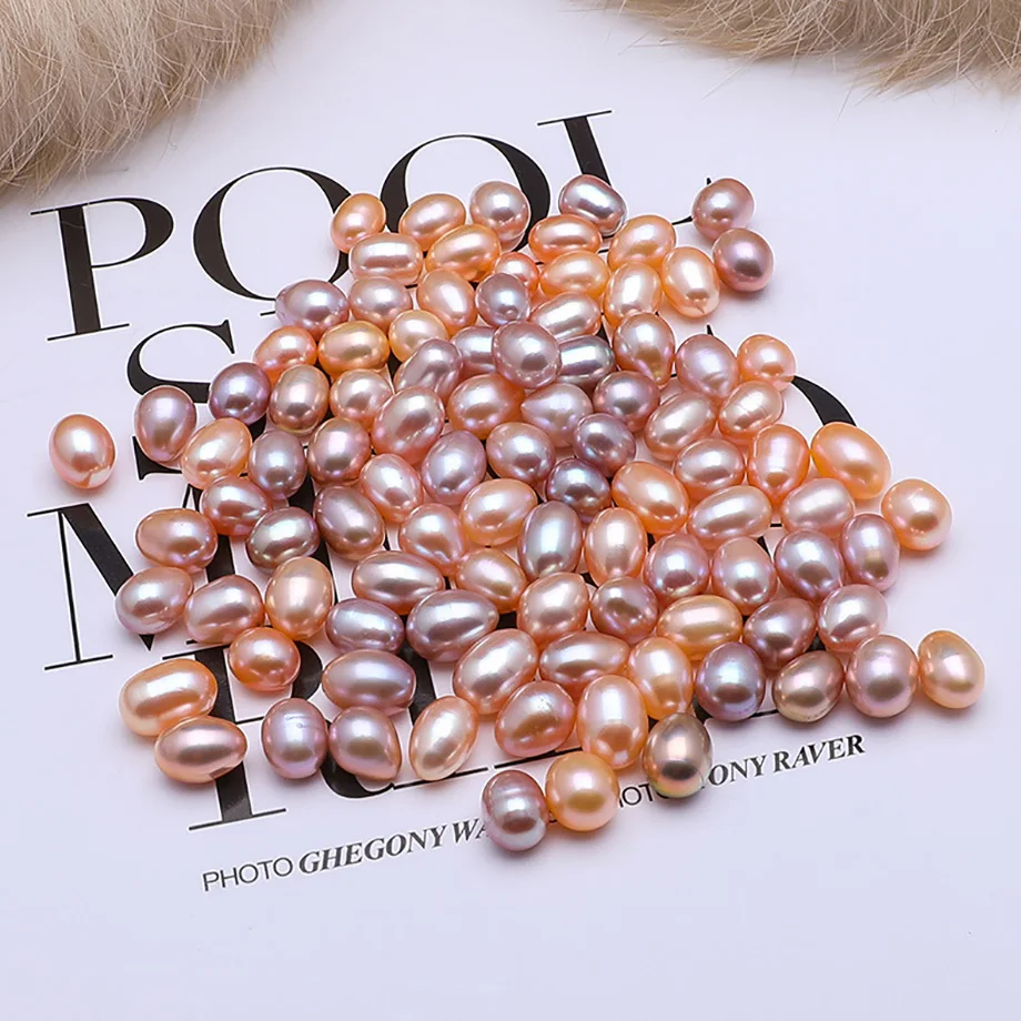 Компоненты для украшений сделай сам аксессуары натуральный пресноводный жемчуг