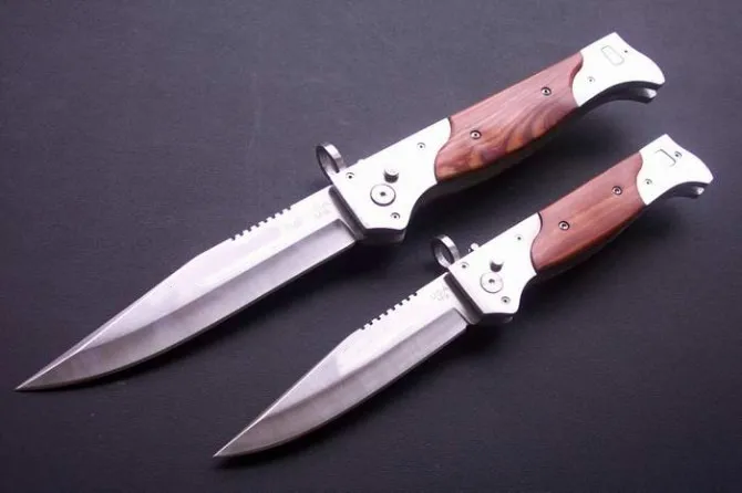 

AK-47 Tactical Folding Blade Knife Outdoor Pocket Knife Hunting Knife Military Combat Camp Survival Knife Self-defense Knife EDC