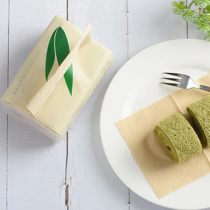 

3 Packs Soft Pure Facial Tissues Paper Napkins Household Office Paper Towels SN-Hot