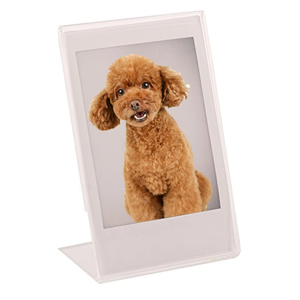 

Hot Sale 1x Acrylic Photo Frame Poster Picture Holder Standing Display Memories Gifts