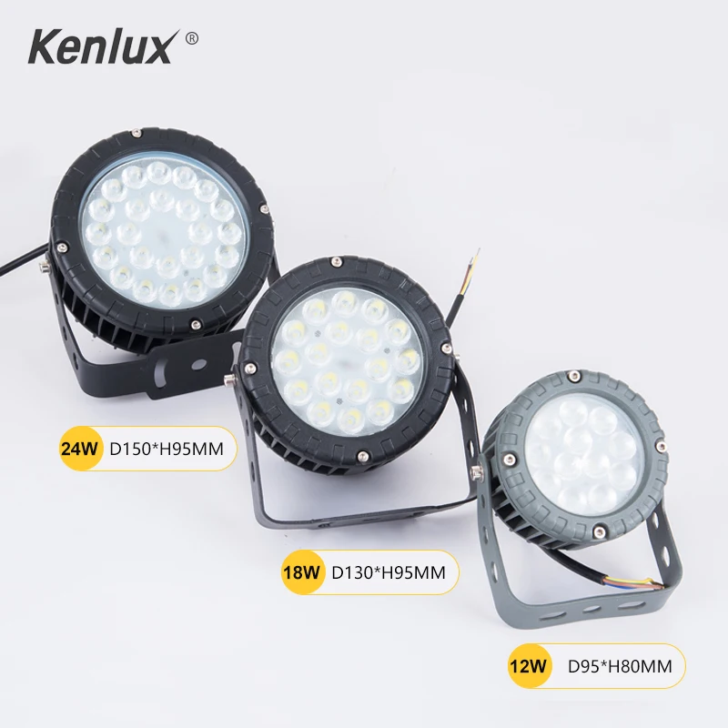 Светодиодный садовый светильник Kenlux 12 Вт 18 24 наружный фонарь светодиодный для