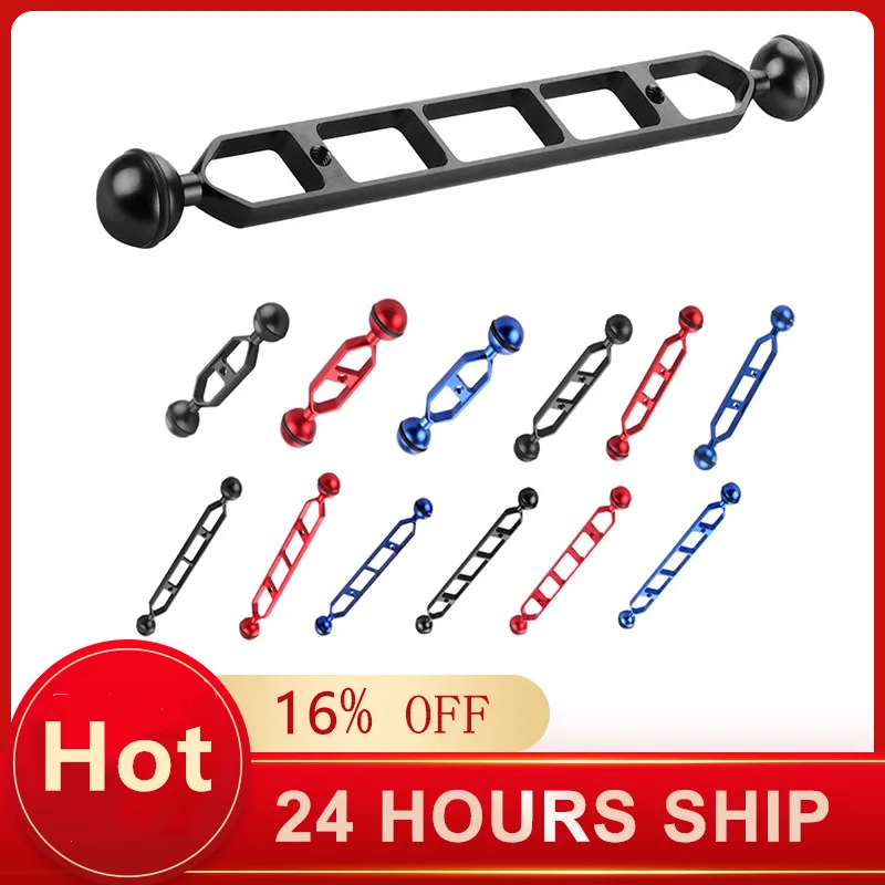 

Дайвинг свет двойной шаровой шарнир алюминиевый сплав аксессуары для подводной фотографии камеры