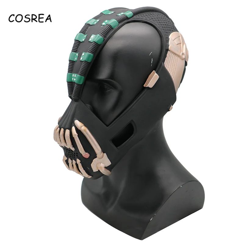 2020 фильм Темный рыцарь Косплей Костюм Маска Бэйна реквизит полная голова ПВХ