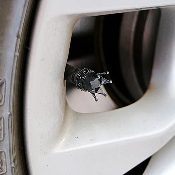 4 крышки воздушного клапана для шин черного велосипеда мотоцикла колеса