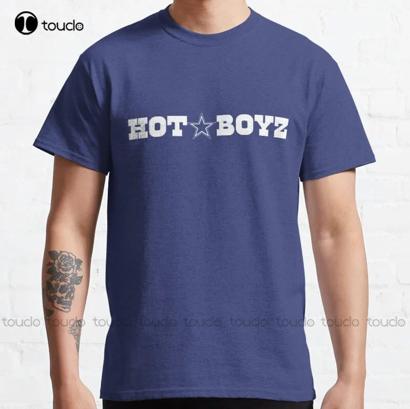 

New Hot Boyz White Classic T-Shirt Men'S T-Shirts S-5XL golf shirt Unisex