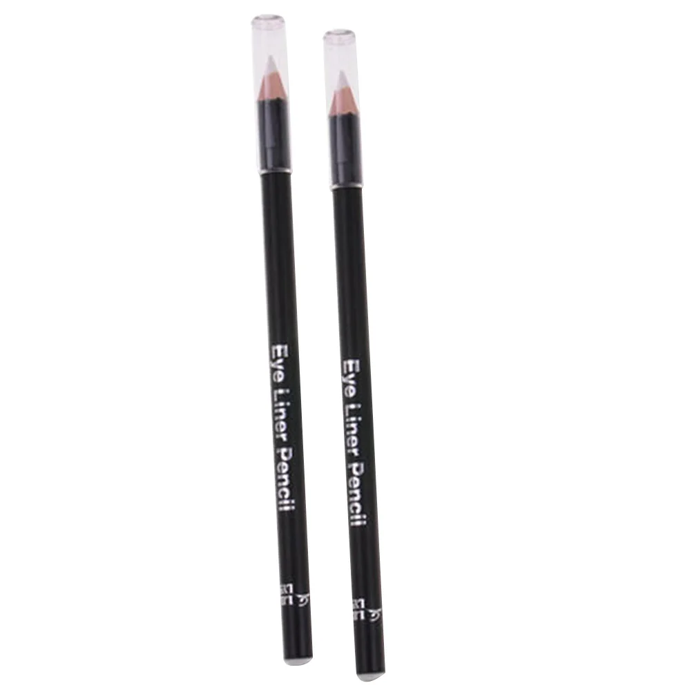 

White Black Eyeliner Smooth Eyeliner Pencil Easy Wear Eyes Brightener Waterproof Eyes Liner Makeup Pencils