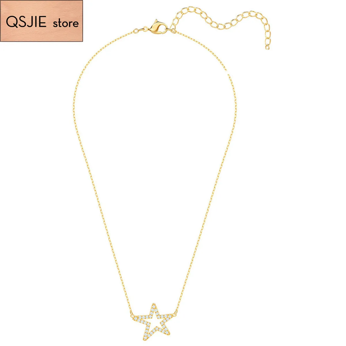 

High Quality SWA Luxury Charm Women's Pendant Necklace Fashion Jewelry