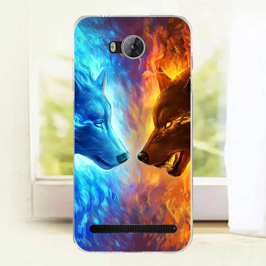 Чехол для Huawei Y3II LUA-L21 LUA-U22 LUA-U02 силиконовый чехол из ТПУ Honor Bee 2 кошка животное
