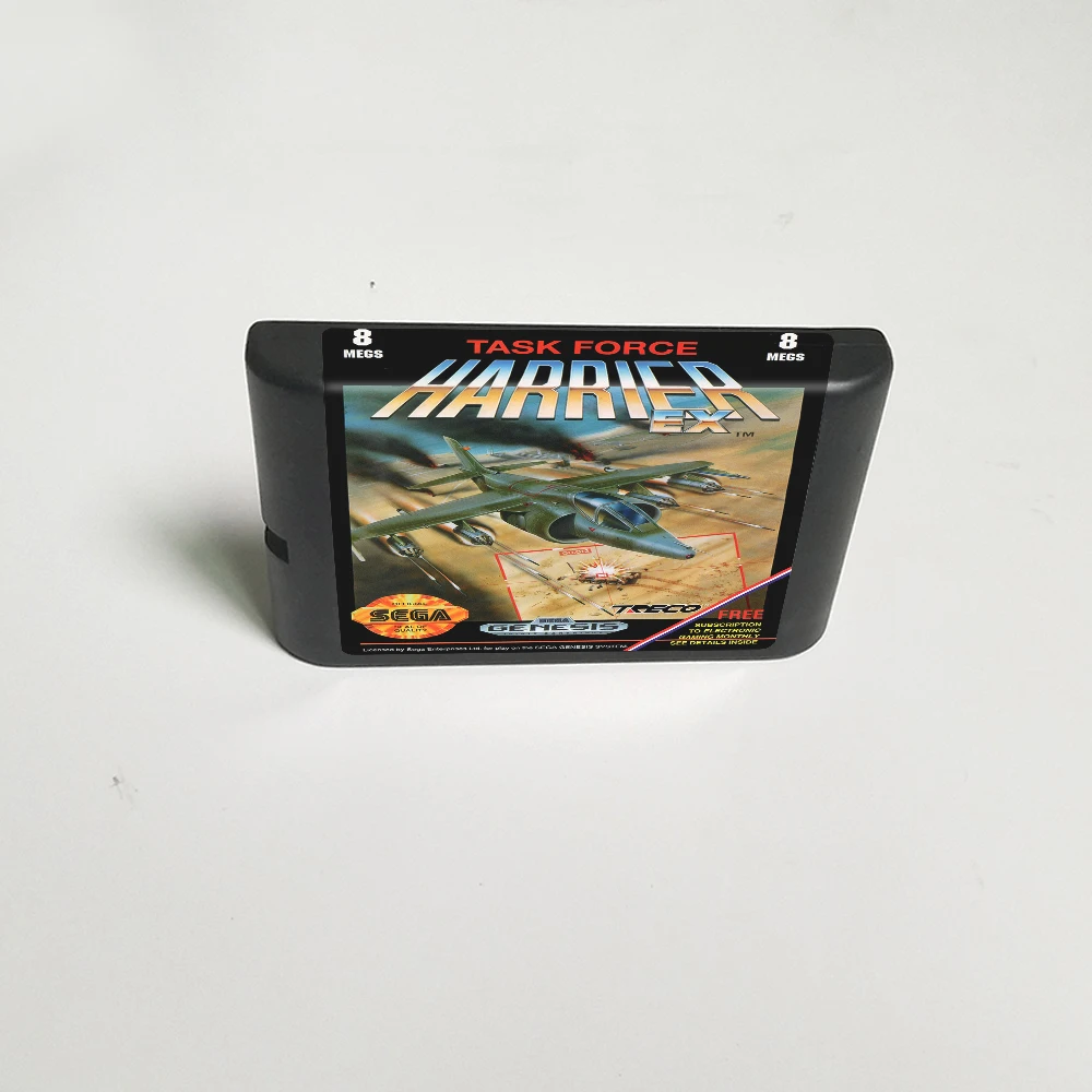 

Игровая карта Harrier EX - 16 бит MD для Sega Megadrive Genesis, картридж игровой консоли
