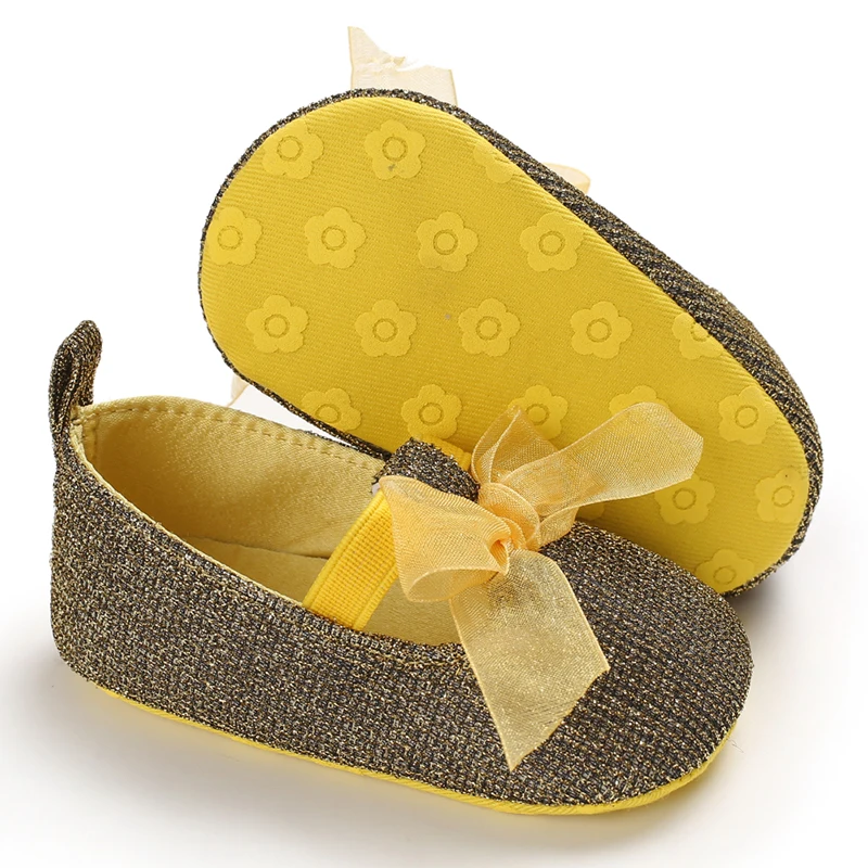 

Baby Girl Shoes Baby Girl Breathable Bowknot Anti-Slip Casual Sneakers Toddler Soft Soled Walking Shoes first walkers Shoes