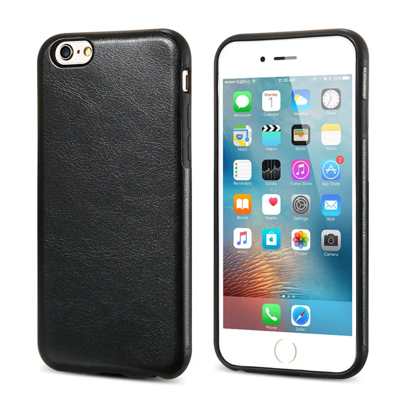 Black KISSCASE Винтаж кожаный чехол для iPhone X 10 XS Max XR роскошные магнитные мобильный чехол для телефона для iphone 6S 6 7 8 плюс 5S 5 SE крыш - Цвет: Black