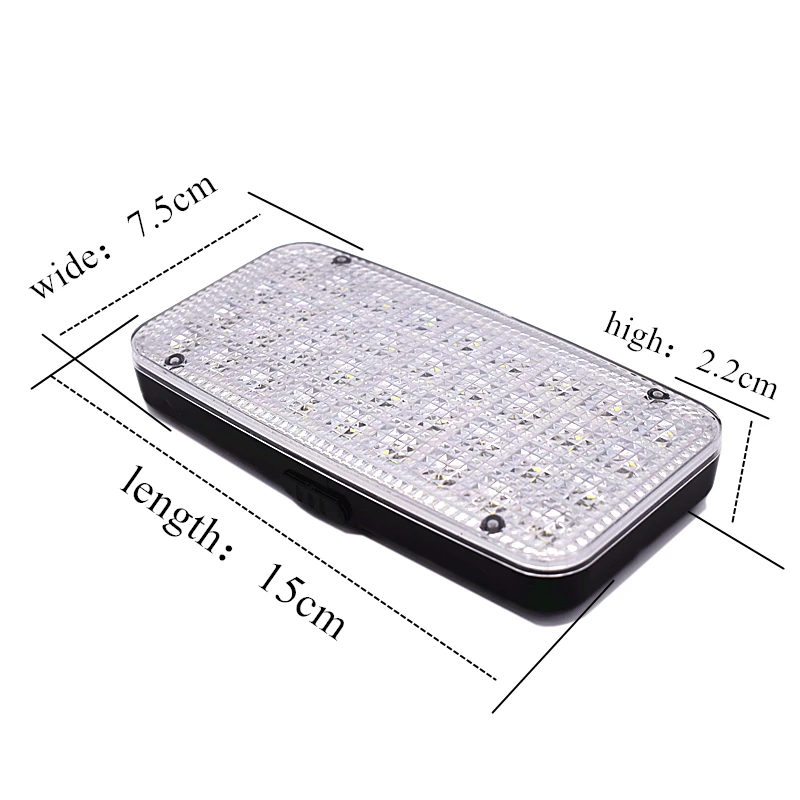 Universal Car Vehicle DC12V 36LED Highlighted Indoor Roof Ceiling Dome Light Auto Reading Lights roof lights With switch | Автомобили и