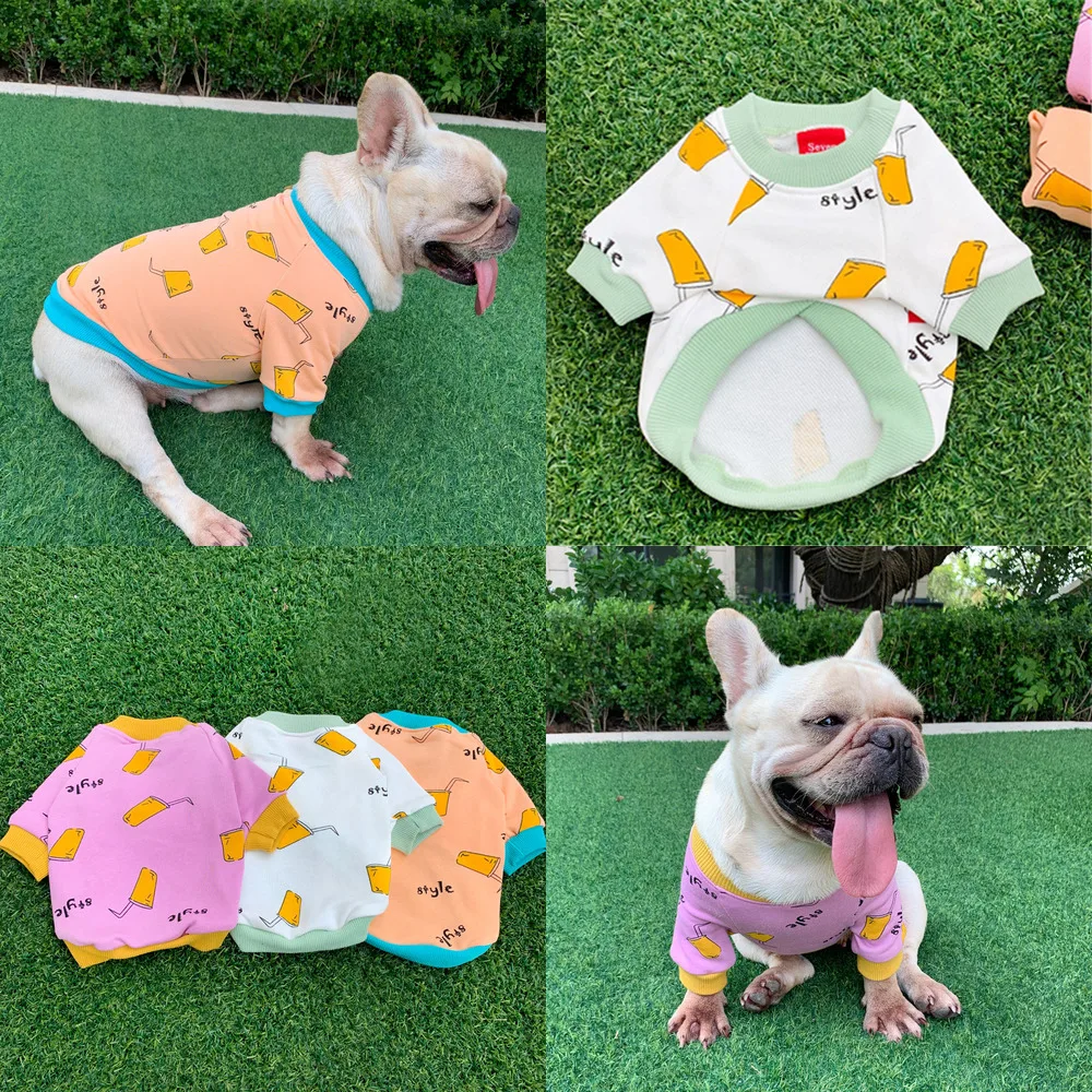 

French Bulldog Clothing Winter Pug Clothes British Short Cat Pomeranian Poodle Schnauzer Welsh Corgi Shiba Inu Costume Hoodie
