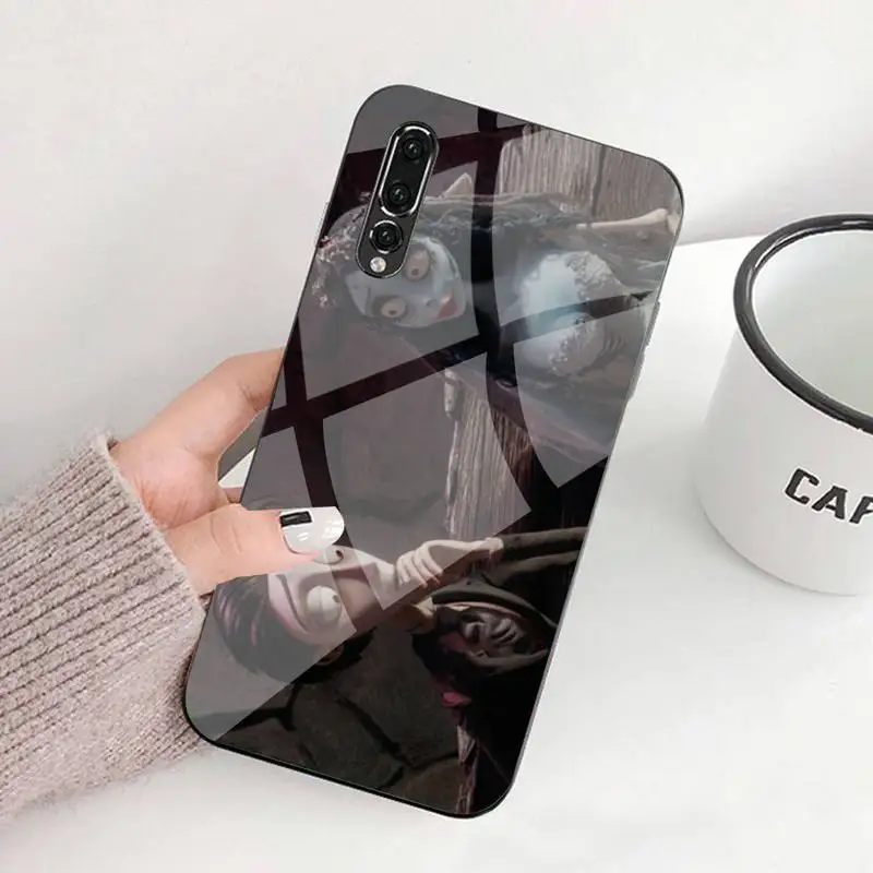 

Tim Burton's Corpse Bride Phone Case Tempered Glass For Huawei P9 10 Plus 20 Pro Mate9 10 20 20pro Honor7A 8X 9 10 Nova3i 5