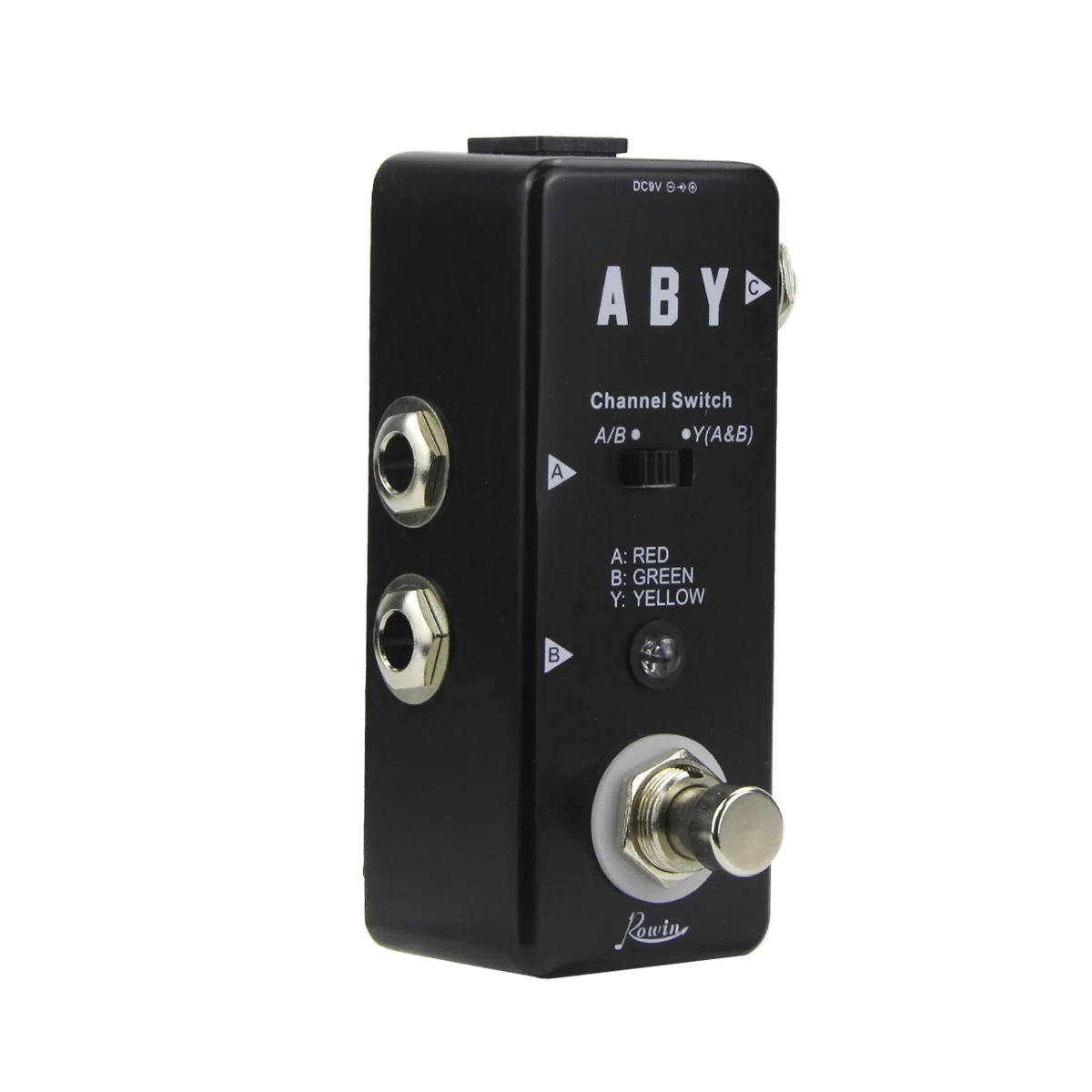 Новинка! Педаль для создания гитарных эффектов ABY Liner Mini с настоящим отключением