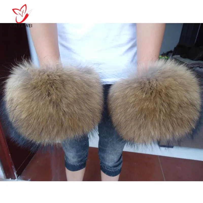 1 пара женские теплые однотонные плюшевые грелки на запястье из натурального