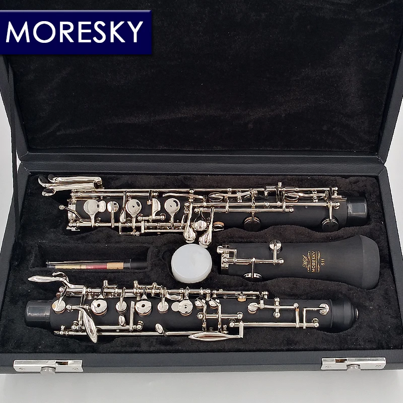 MORESKY Профессиональный C ключевой гобой полуавтоматический стиль Мельхиор никелпласт MORESKY oboe S11