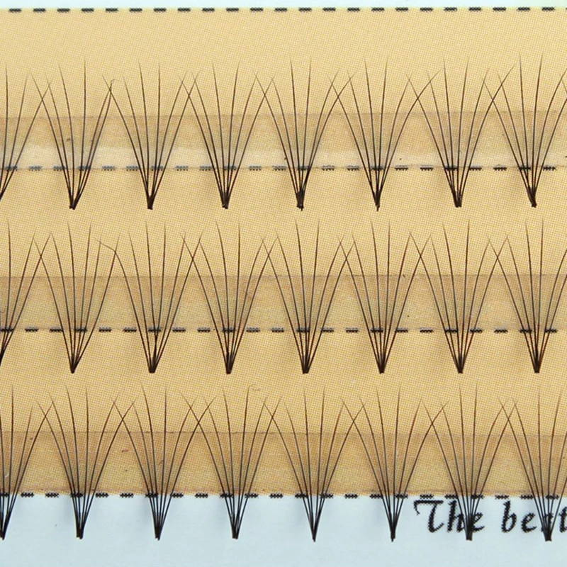 1 Набор искусственные ресницы волна индивидуальное наращивание ресниц Mink Черные