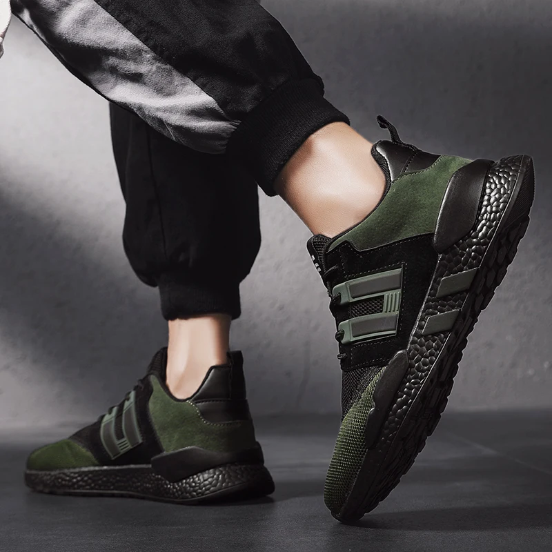 Новая мужская повседневная обувь из сетчатого материала легкая удобные дышащие