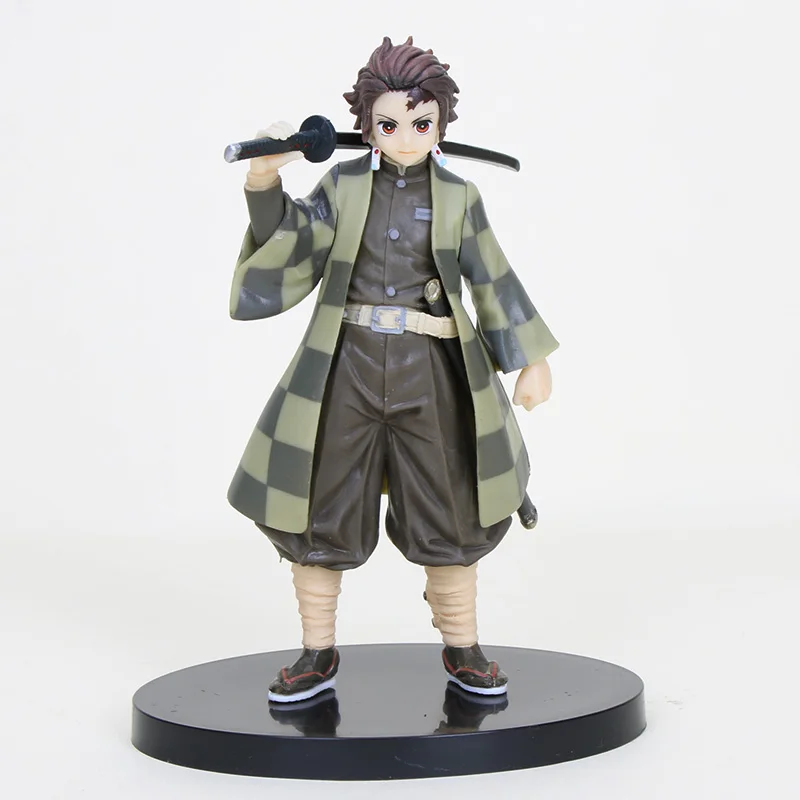 5 opp bag 16 см фигурка убийцы демона Kamado Tanjirou Kamado Nezuko Agatsuma Zenitsu Hashibira Inosuke Kimetsu no Yaiba ПВХ фигурка игрушки - Цвет: 5 opp bag