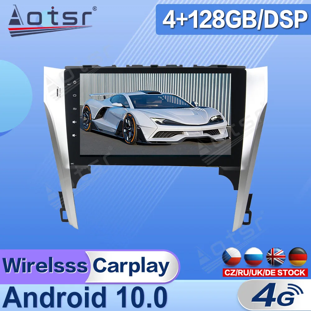 

Android For Toyota Camry 2012 - 2015 Tape Radio Recorder Video Auto Car Multimedia Stereo Player GPS Navi Head Unit No 2Din DPS
