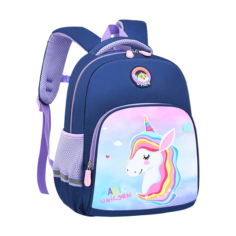 

DIOMO 2022 Kindergarten Children's Backpack for Little Boys and Girls Baby Oxford Waterproof Cute Cartoon School Bags Trend