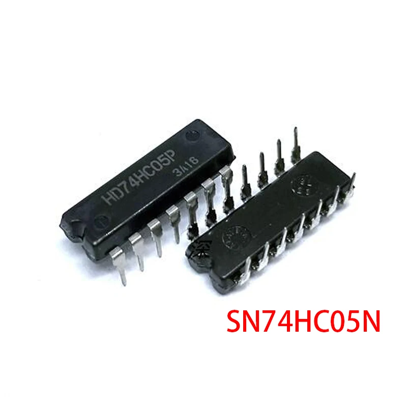 10 шт. SN74HC05N DIP-14 SN74HC05 DIP14 74HC05 DIP HD74HC05P