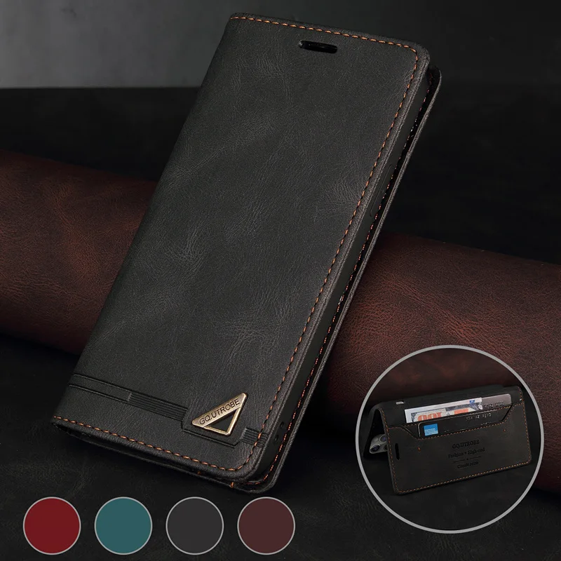 

Leather case For Samsung S21 S20 Fe S10 S9 S8 plus A12 A32 A02s A52 A72 5G A21s A31 A51 A71 A20 A50 A70 J6 J8 2018 J3 J5 J7 2017