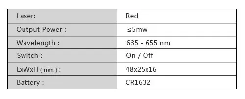 

New Arrival Tactical Track Red Dot Laser Sight Tactical 21.2mm Standard Weaver Rail for Pistol Gun Rifle HK20-0042