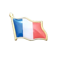 france flag brooch pins enamel pin badge lapel pin brooch backpack hat decoration given friends to collection