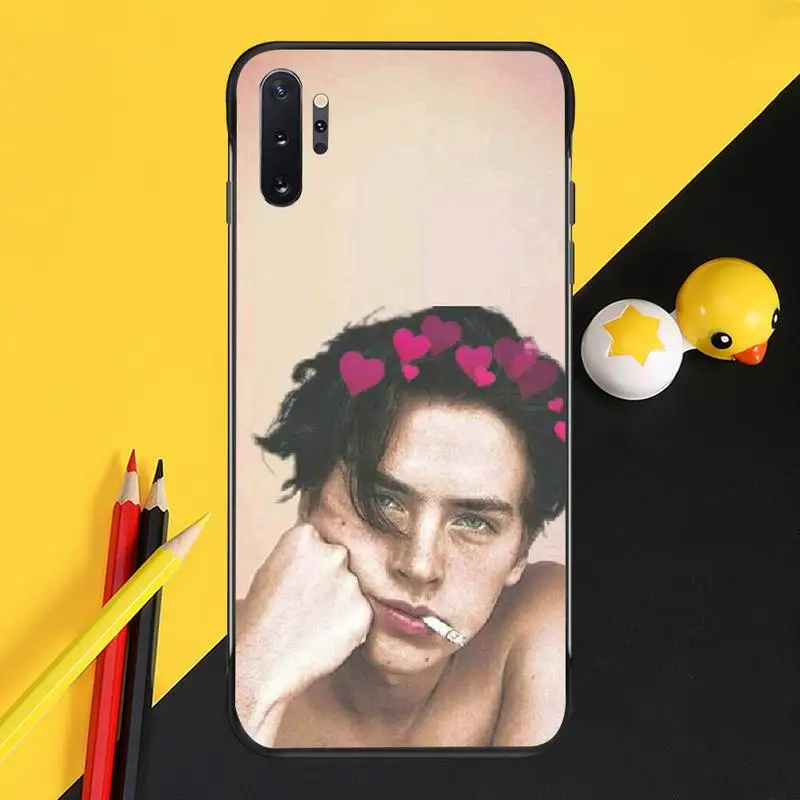 Мягкий черный чехол для телефона PENGHUWAN Sprouse Riverdale Samsung Note 3 4 5 7 8 9 10 pro M10 20 30|Бамперы| |